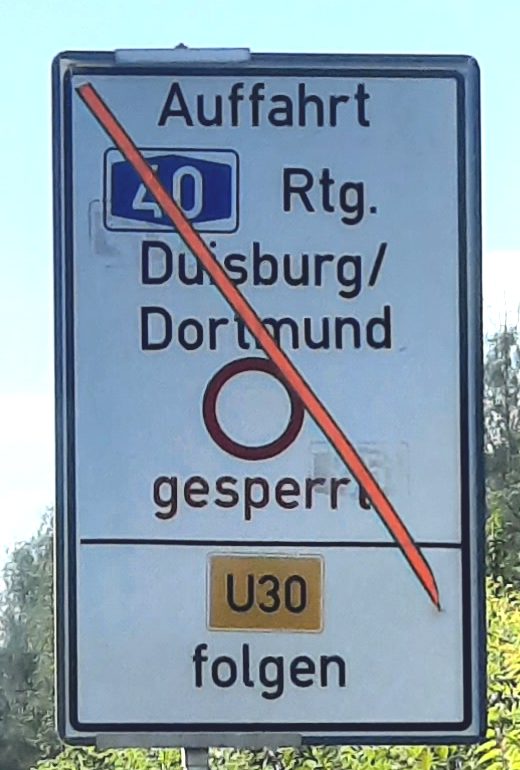 auffahrt A40