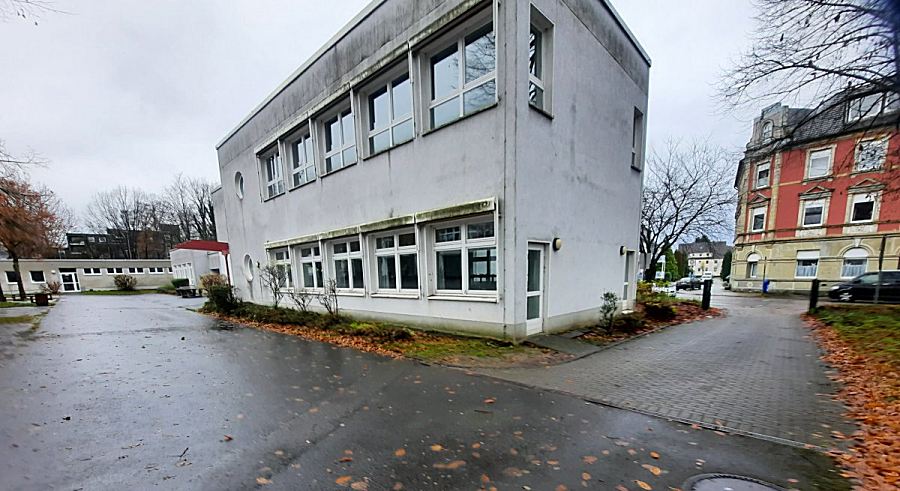 Hauptschule-Impfbus